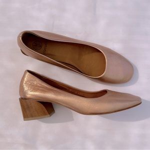 COCLICO rose gold heels, size 37